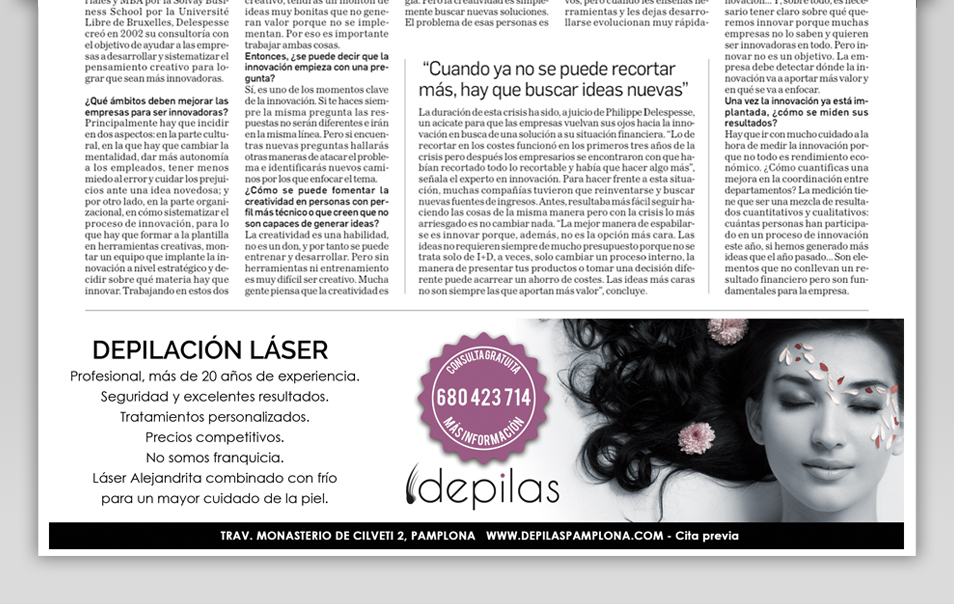 Anuncio de prensa