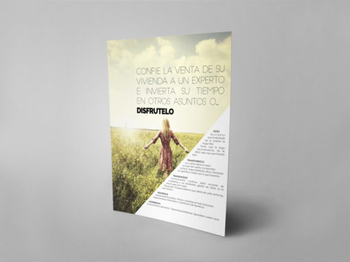 Flyer inmobiliaria