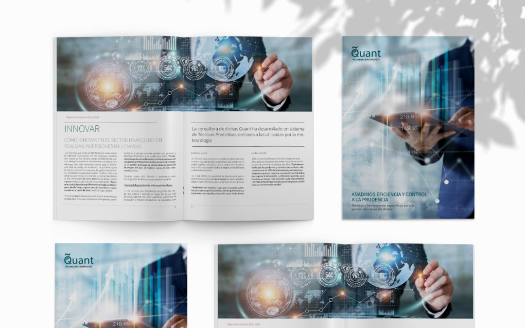 Diseño de dossier para Quant consultores